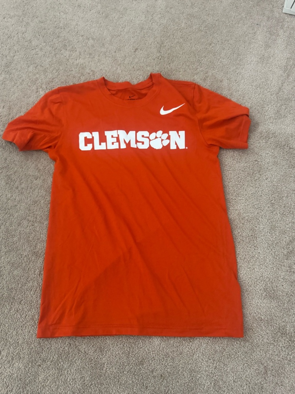 Nike Orange Dri-FIT Logo T-Shirt